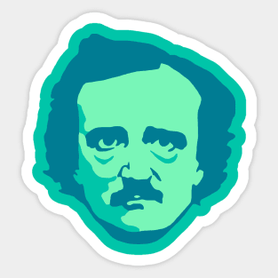 Poe Boston Green Sticker